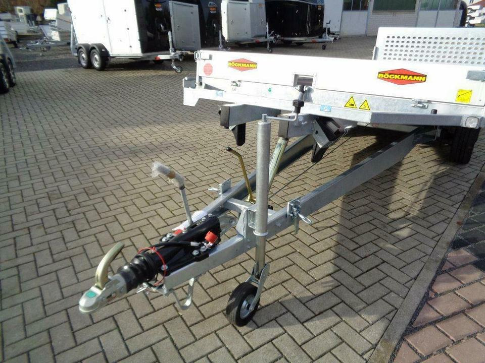 Platforminė/ Bortinė priekaba Böckmann PKW-Anhänger Universaltransporter kippbar 3,5t: foto 10