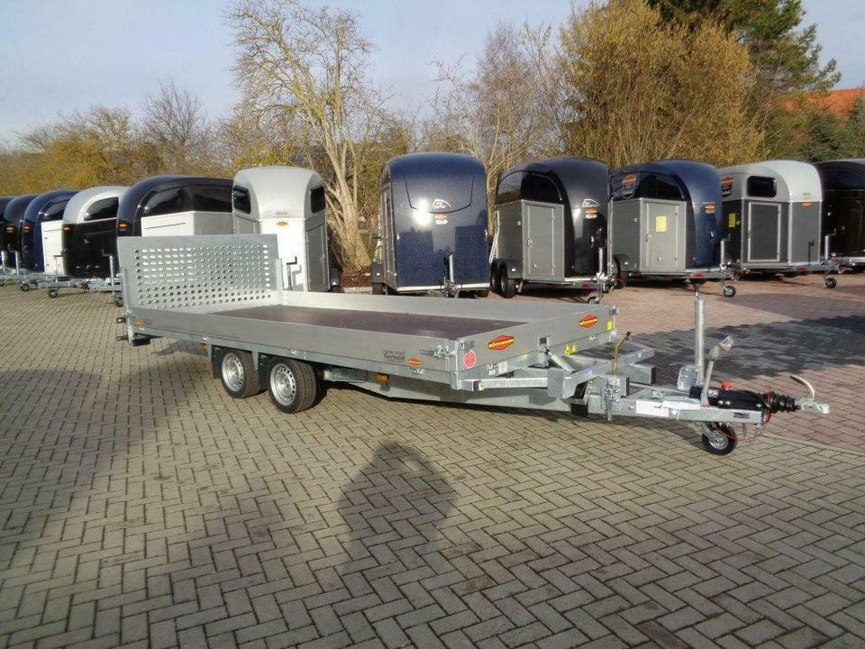 Platforminė/ Bortinė priekaba Böckmann PKW-Anhänger Universaltransporter kippbar 3,5t: foto 12