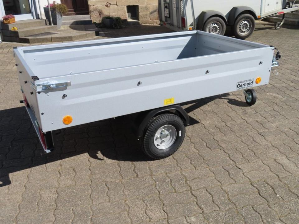 Böckmann, TPV-PKW Anhänger, 650 kg, ungebremst, Hochlader, - Automobilinė priekaba: foto 4 Böckmann, TPV-PKW Anhänger, 650 kg, ungebremst, Hochlader, - Automobilinė priekaba: foto 4