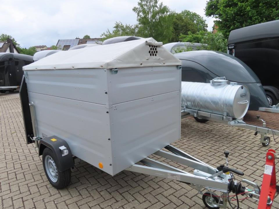 TPV Kleinviehanhänger 1,0t Flügeltür Viehanhänger Ziegen Schafe - Gyvulių pervežimo priekaba: foto 3 TPV Kleinviehanhänger 1,0t Flügeltür Viehanhänger Ziegen Schafe - Gyvulių pervežimo priekaba: foto 3