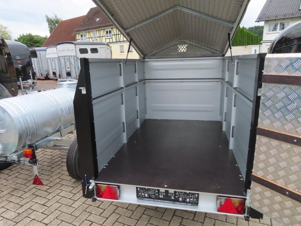 TPV Kleinviehanhänger 1,0t Flügeltür Viehanhänger Ziegen Schafe - Gyvulių pervežimo priekaba: foto 5 TPV Kleinviehanhänger 1,0t Flügeltür Viehanhänger Ziegen Schafe - Gyvulių pervežimo priekaba: foto 5