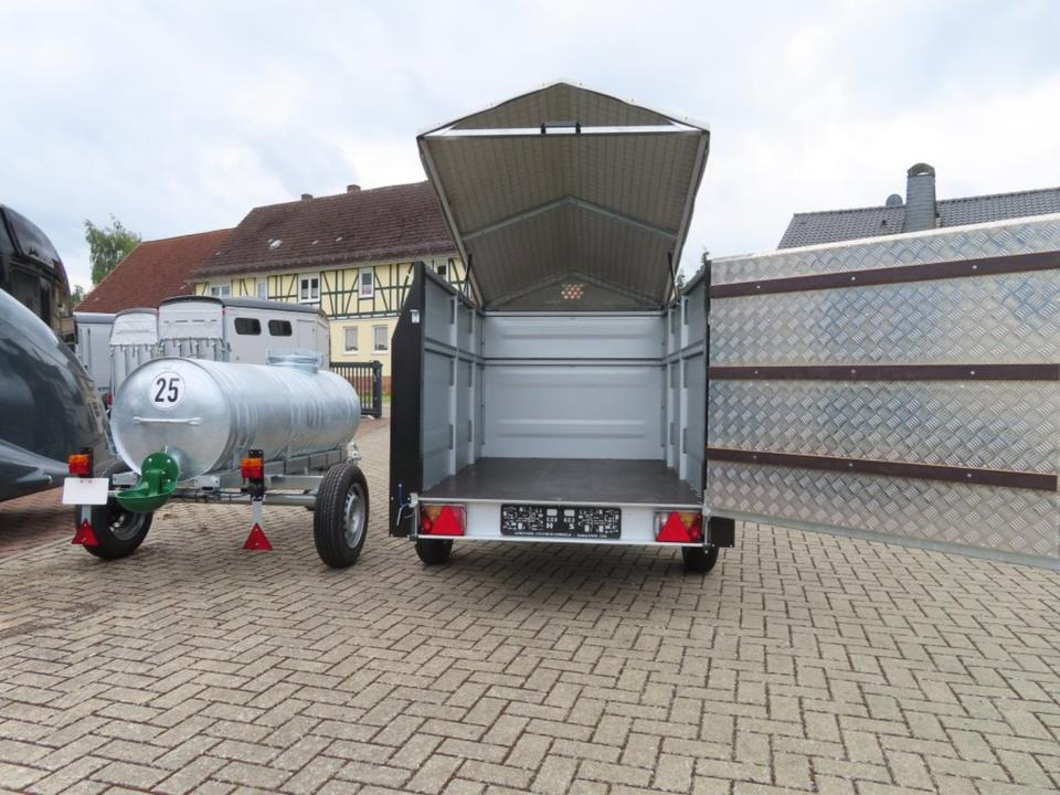 TPV Kleinviehanhänger 1,0t Flügeltür Viehanhänger Ziegen Schafe - Gyvulių pervežimo priekaba: foto 5 TPV Kleinviehanhänger 1,0t Flügeltür Viehanhänger Ziegen Schafe - Gyvulių pervežimo priekaba: foto 5