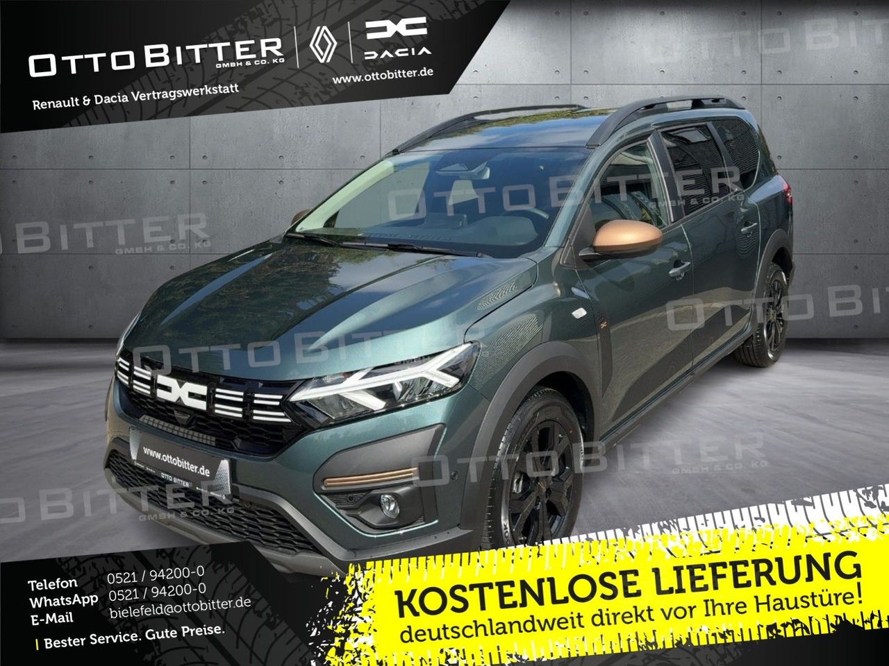 Dacia Jogger Extreme TCe110 5-Sitze CITY-PAKET/NAVI - Universalas: foto 1 Dacia Jogger Extreme TCe110 5-Sitze CITY-PAKET/NAVI - Universalas: foto 1
