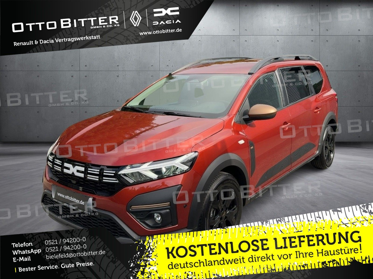 Dacia Jogger Extreme TCe110 5-Sitze CITY-PAKET/NAVI - Universalas: foto 1 Dacia Jogger Extreme TCe110 5-Sitze CITY-PAKET/NAVI - Universalas: foto 1