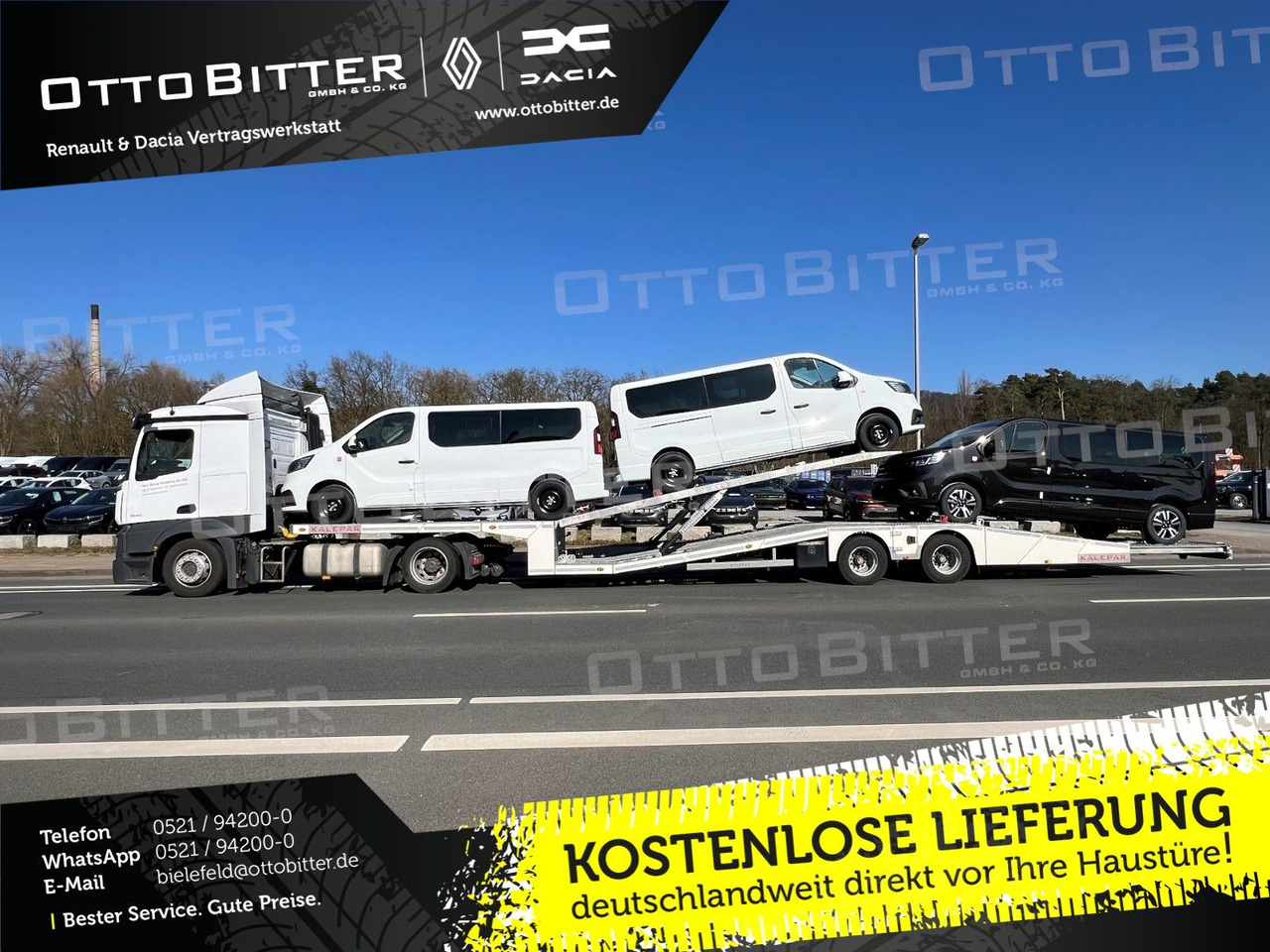 KALEPAR KLP228V4 4er-Autotransporter 2xAchse VDI - Autovežis puspriekabė: foto 1 KALEPAR KLP228V4 4er-Autotransporter 2xAchse VDI - Autovežis puspriekabė: foto 1
