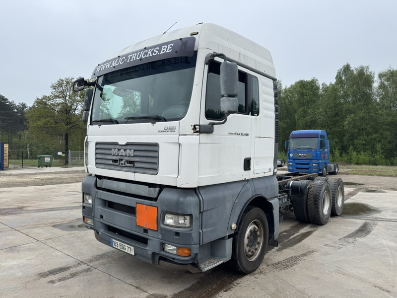 MAN TGA 33.480 (MANUAL GEARBOX / BOITE MANUELLE / 6X4 / CAMION FRANCAIS EN BON ETAT !) - Važiuoklės sunkvežimis: foto 1 MAN TGA 33.480 (MANUAL GEARBOX / BOITE MANUELLE / 6X4 / CAMION FRANCAIS EN BON ETAT !) - Važiuoklės sunkvežimis: foto 1