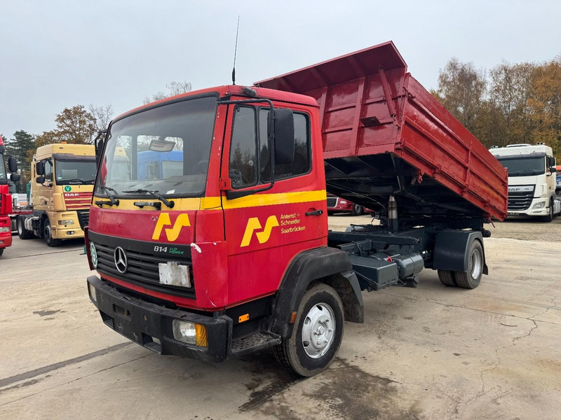 Mercedes-Benz SK 814 (FULL STEEL SUSPENSION / MANUAL GEARBOX / 3-SIDE TIPPER) - Savivartis sunkvežimis: foto 1 Mercedes-Benz SK 814 (FULL STEEL SUSPENSION / MANUAL GEARBOX / 3-SIDE TIPPER) - Savivartis sunkvežimis: foto 1