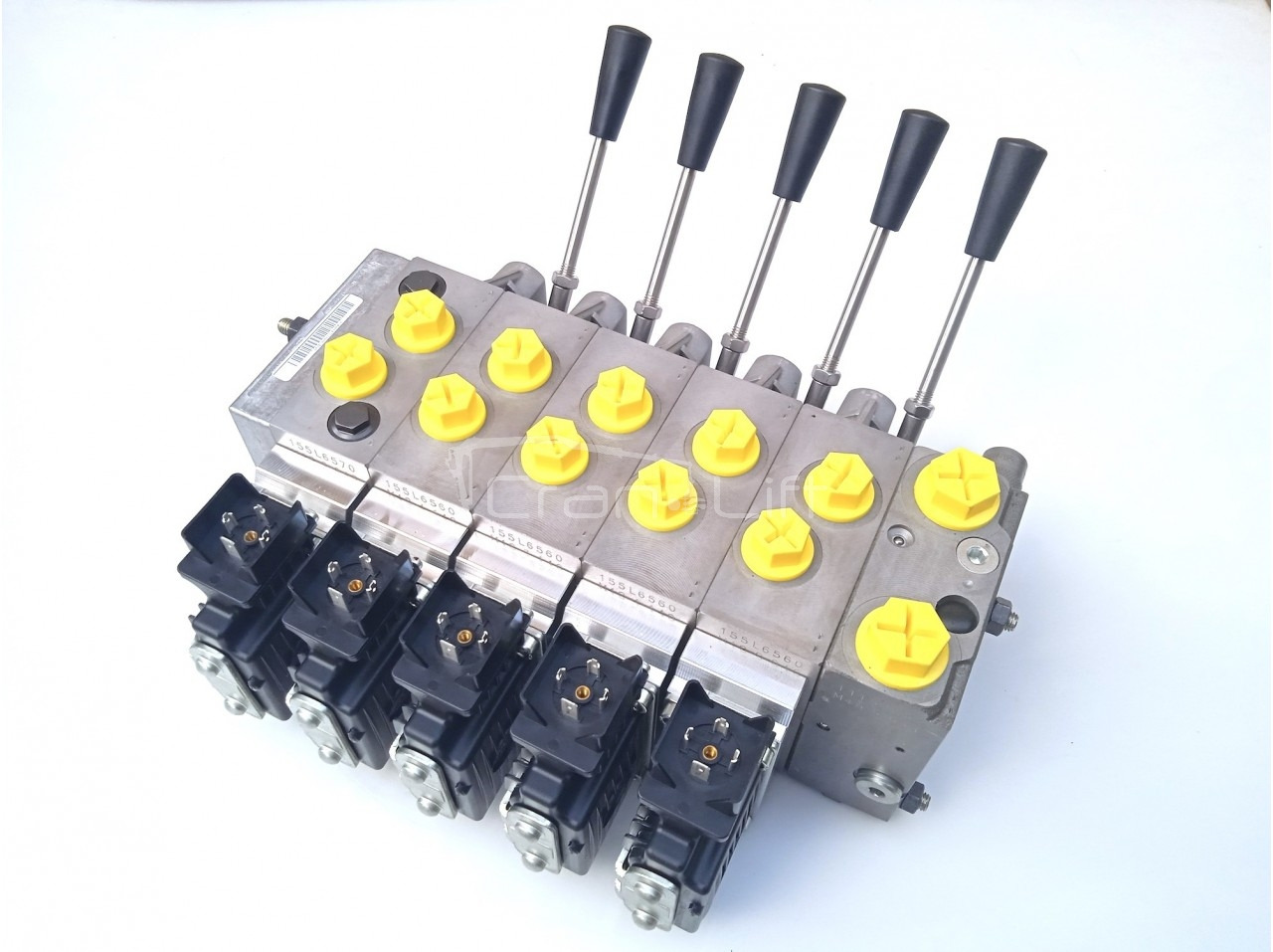 Rozdzielacz Danfoss PVG32 - 5 sekcji - Hidraulinis vožtuvas - Kranas-manipuliatorius: foto 2 Rozdzielacz Danfoss PVG32 - 5 sekcji - Hidraulinis vožtuvas - Kranas-manipuliatorius: foto 2