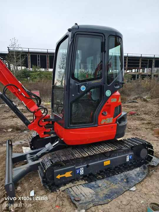 Ekskavatorius 3TONS Good Quality Used Kubota U35 Hydraulic Excavator Used  U25 U35 Mini Mxcavator Used Small Digger Kubota U35 [ Copy ]: foto 6