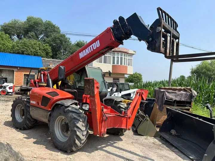 Excellent Condition Telehandler Used MANITOU 17m Telescopic Forklift MT-X 1740 SLT Forklift 3ton 5 Ton 6 Ton 7 Ton Articulated - Teleskopinis krautuvas: foto 2 Excellent Condition Telehandler Used MANITOU 17m Telescopic Forklift MT-X 1740 SLT Forklift 3ton 5 Ton 6 Ton 7 Ton Articulated - Teleskopinis krautuvas: foto 2