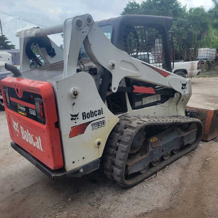 Used Bob Cat Bob Cat T590 Used Skid Steer Wheel Loader Multifunctional Track Loaders Bobcat - Mini krautuvas: foto 1 Used Bob Cat Bob Cat T590 Used Skid Steer Wheel Loader Multifunctional Track Loaders Bobcat - Mini krautuvas: foto 1