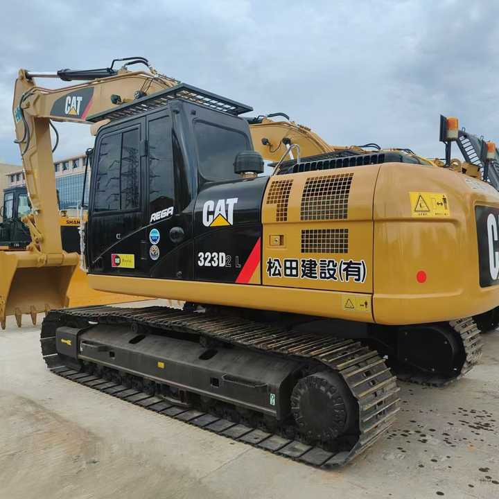 Used Digger CAT 323 Construction Machinery Construction Digger Used CAT 323 Cheap Excavator - Vikšrinis ekskavatorius: foto 1 Used Digger CAT 323 Construction Machinery Construction Digger Used CAT 323 Cheap Excavator - Vikšrinis ekskavatorius: foto 1