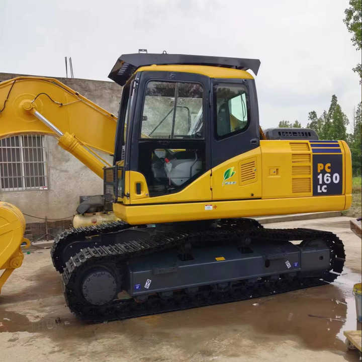 Used Komatsu PC160 Crawler Hydraulic High Performance Digger Excavator Construction Machinery Used Machinery for Sale - Ekskavatorius: foto 1 Used Komatsu PC160 Crawler Hydraulic High Performance Digger Excavator Construction Machinery Used Machinery for Sale - Ekskavatorius: foto 1