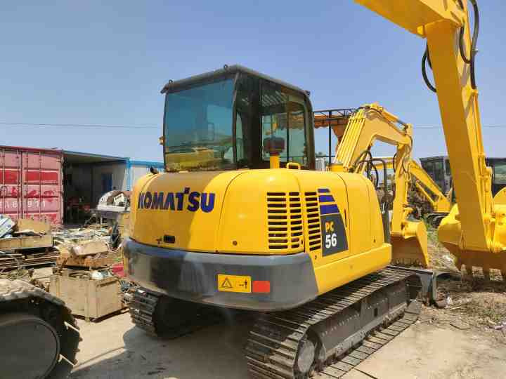 Used Komatsu PC56 Mini Excavator-Affordable,Durable,Reliable,Compact,and Efficient Construction Machinery - Ekskavatorius: foto 3 Used Komatsu PC56 Mini Excavator-Affordable,Durable,Reliable,Compact,and Efficient Construction Machinery - Ekskavatorius: foto 3