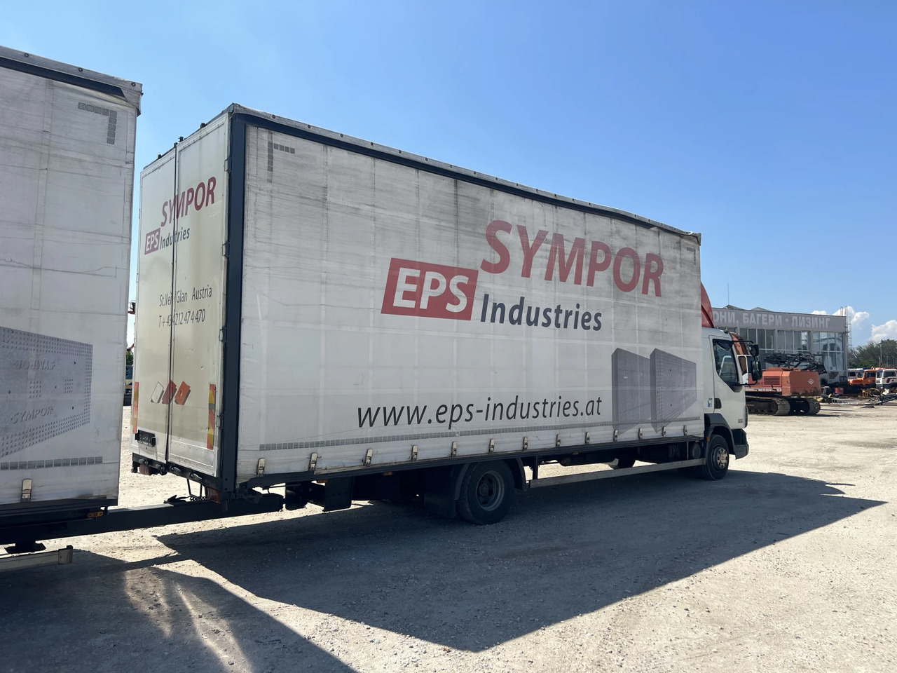 Daf Fa 7.85м., Euro5, Щора, Композиция, Mega, Внос - Tentinis sunkvežimis: foto 4 Daf Fa 7.85м., Euro5, Щора, Композиция, Mega, Внос - Tentinis sunkvežimis: foto 4