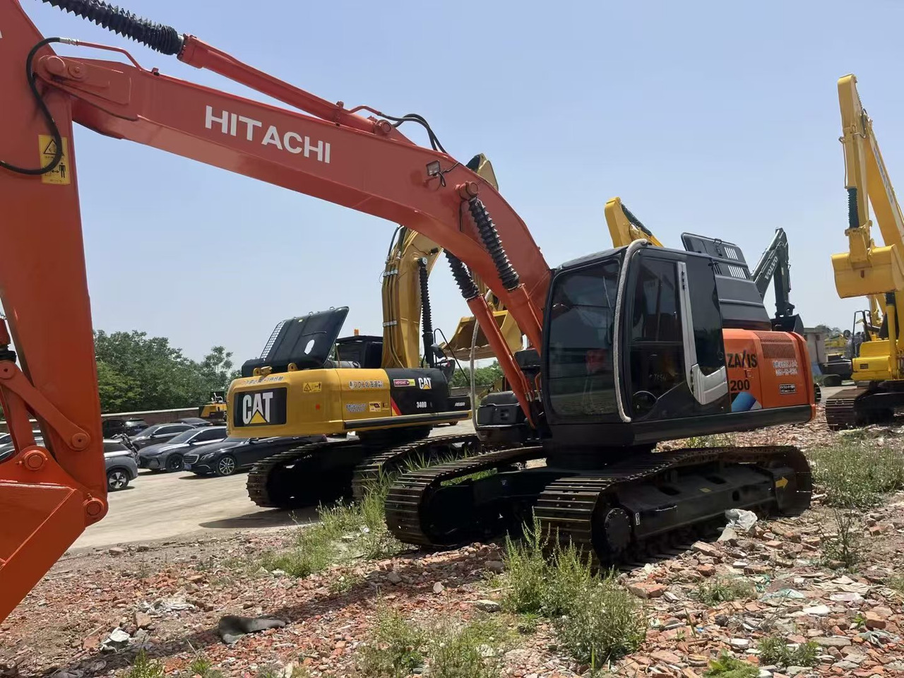HITACHI ZX200 - Vikšrinis ekskavatorius: foto 3 HITACHI ZX200 - Vikšrinis ekskavatorius: foto 3