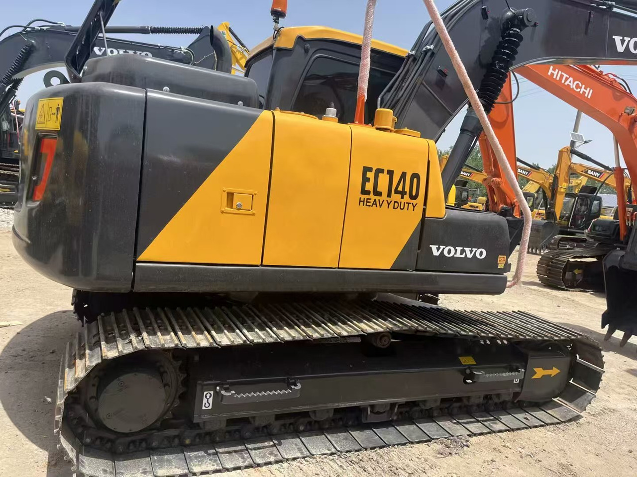 Volvo EC140 - Vikšrinis ekskavatorius: foto 1 Volvo EC140 - Vikšrinis ekskavatorius: foto 1