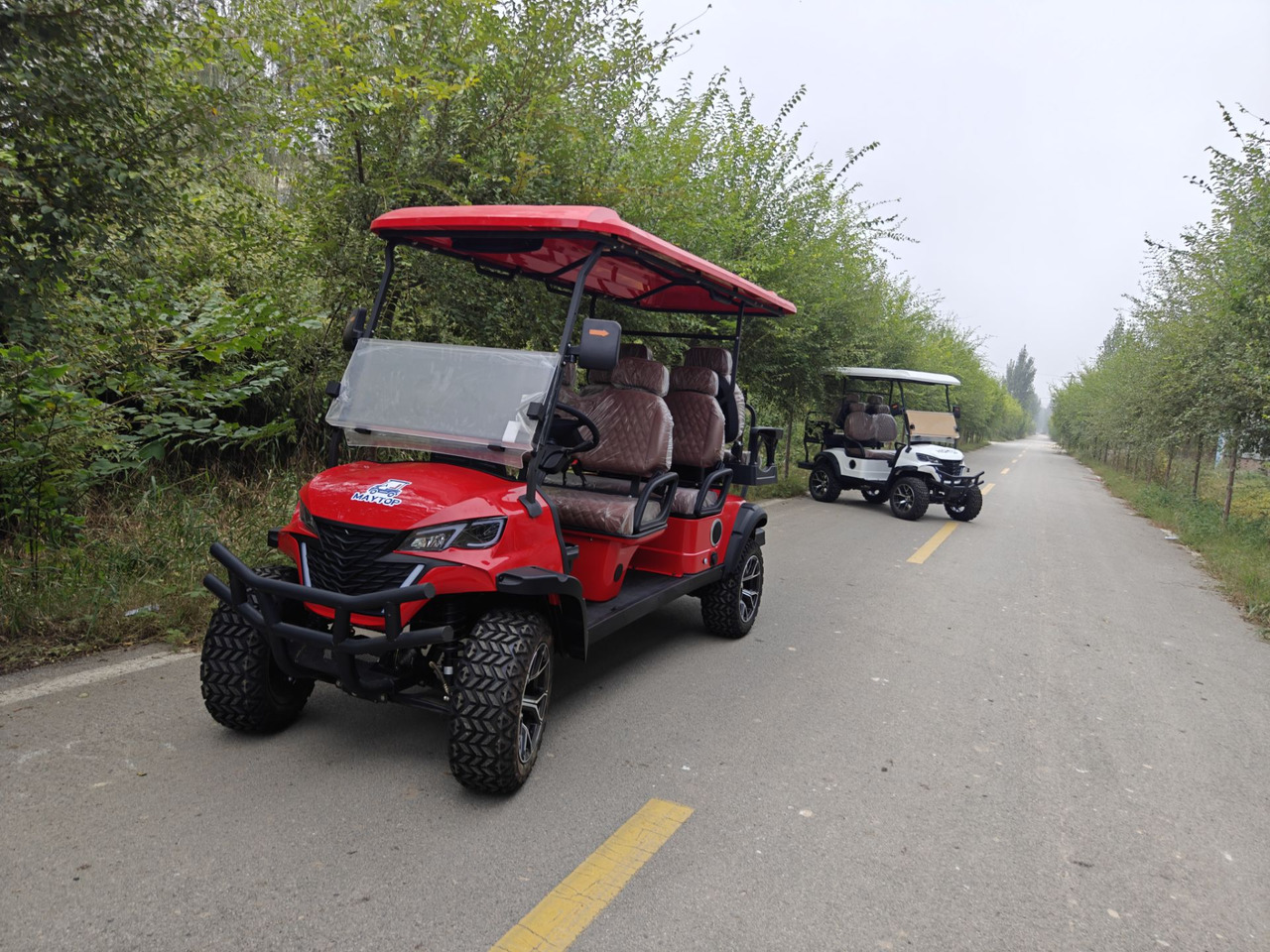 MAYTOP HIGHTOP MF Golf Cart with Electric or Petrol engine 2-8seats - Miesto autobusas: foto 4 MAYTOP HIGHTOP MF Golf Cart with Electric or Petrol engine 2-8seats - Miesto autobusas: foto 4