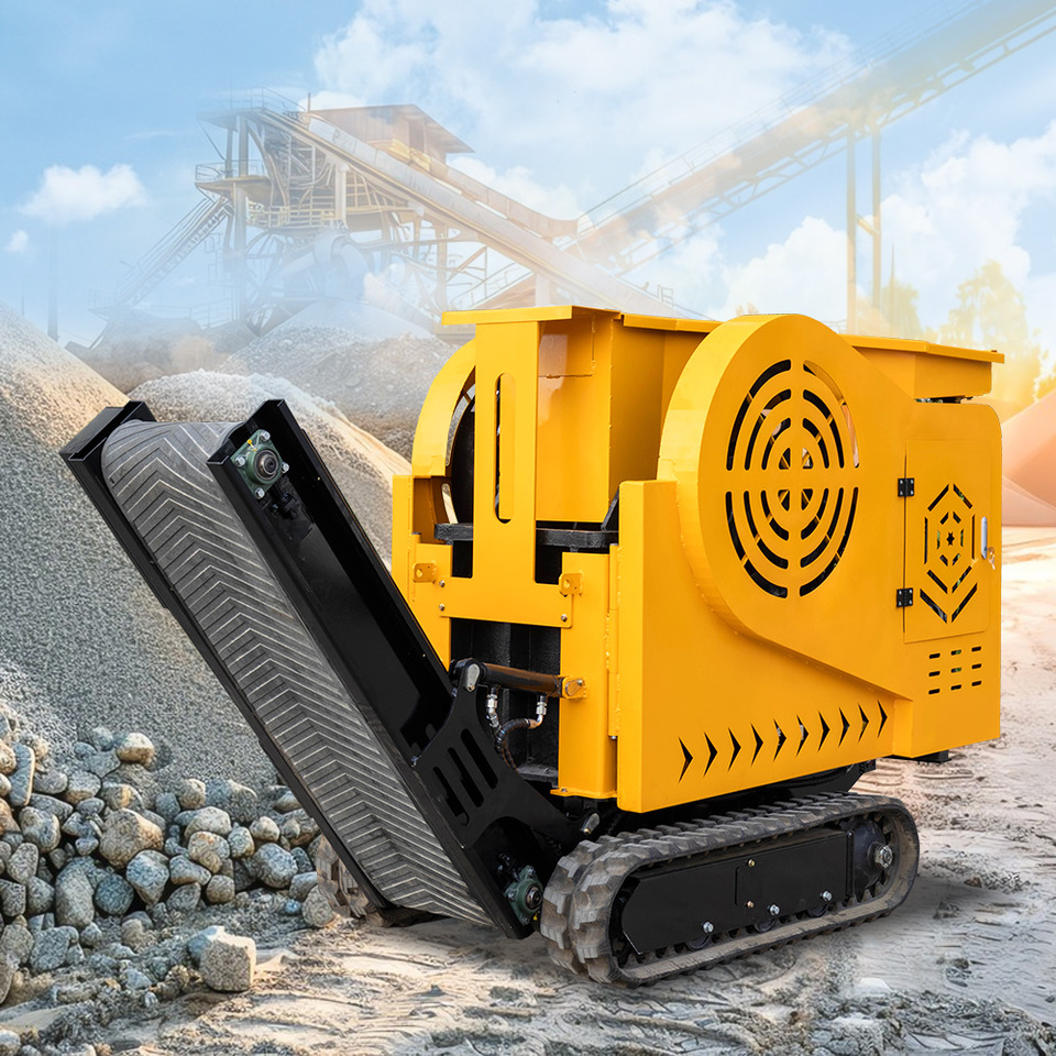Mini Jaw Crusher with Petrol Engine - Žandikaulio trupintuvas: foto 3 Mini Jaw Crusher with Petrol Engine - Žandikaulio trupintuvas: foto 3