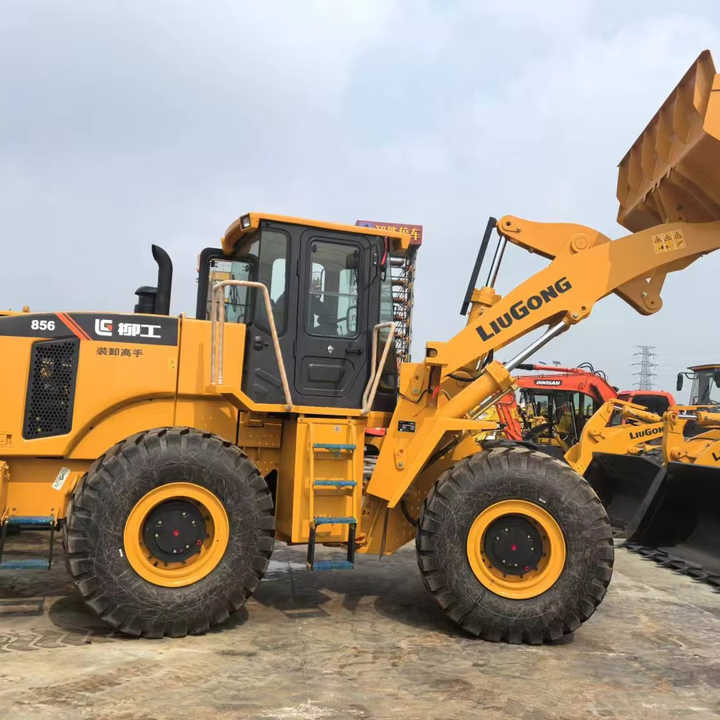 China Famous Brand LiuGong Medium-sized Wheel Loader LiuGong 856N Loader for Earthmoving, Mining, Construction for Sale - Ratinis krautuvas: foto 1 China Famous Brand LiuGong Medium-sized Wheel Loader LiuGong 856N Loader for Earthmoving, Mining, Construction for Sale - Ratinis krautuvas: foto 1