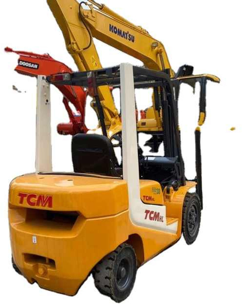 Japanese Forklifts Telehandler Used TCM Forklift Diesel Forklift 3Ton Pallet Truck - Šakinis krautuvas: foto 1 Japanese Forklifts Telehandler Used TCM Forklift Diesel Forklift 3Ton Pallet Truck - Šakinis krautuvas: foto 1
