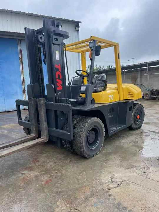 Seconh Hand Original tcm 7tons Forklift in High Quality on Hot Sale Used Building Construction Equipment for Sale - Šakinis krautuvas: foto 2 Seconh Hand Original tcm 7tons Forklift in High Quality on Hot Sale Used Building Construction Equipment for Sale - Šakinis krautuvas: foto 2