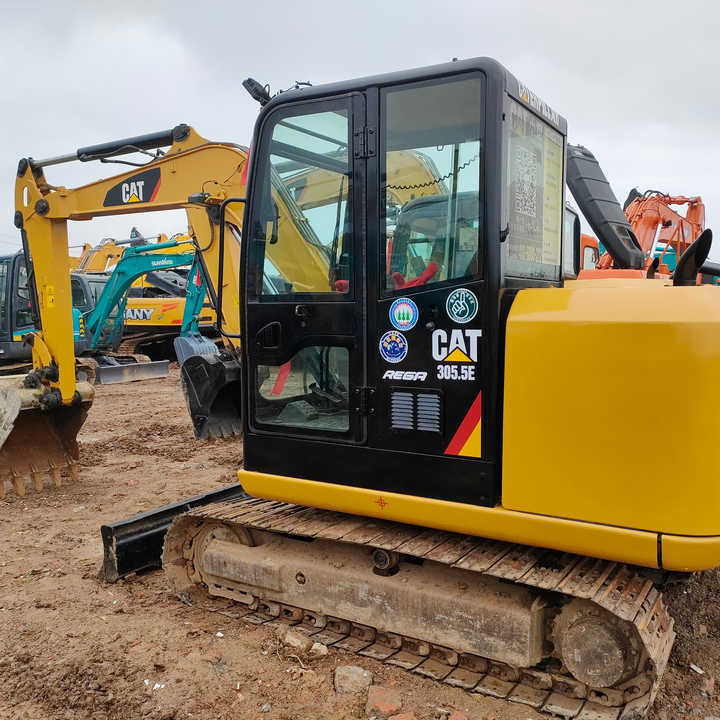 Used Digger CAT 305.5E Construction Machinery Construction Digger Used CAT 305.5E Cheap Excavator - Mini ekskavatorius: foto 1 Used Digger CAT 305.5E Construction Machinery Construction Digger Used CAT 305.5E Cheap Excavator - Mini ekskavatorius: foto 1