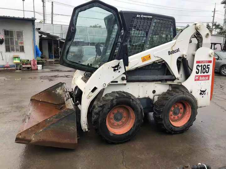 Used Small Loader Bobcat S130 S160 S185 Skid Steer Loader With Good Condition - Mini krautuvas: foto 5 Used Small Loader Bobcat S130 S160 S185 Skid Steer Loader With Good Condition - Mini krautuvas: foto 5