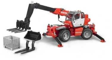 Manitou teleskopowy MRT 2150 z akcesoriami Bruder 02129 - Teleskopinis krautuvas: foto 1 Manitou teleskopowy MRT 2150 z akcesoriami Bruder 02129 - Teleskopinis krautuvas: foto 1