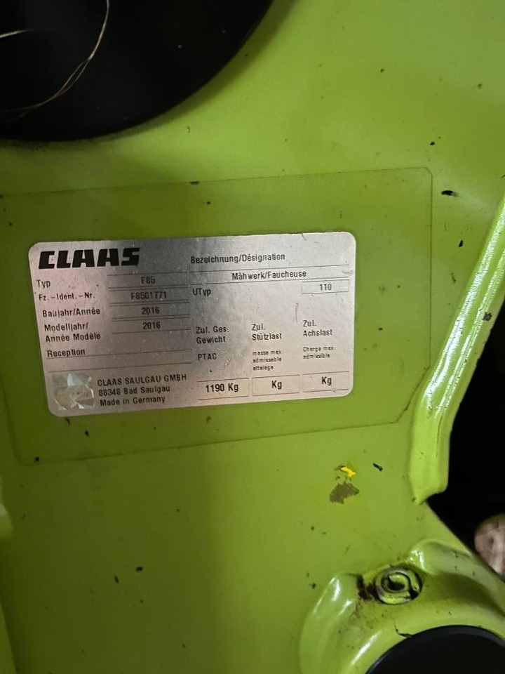 Claas Disco 3200 RC - Šienapjovė: foto 4 Claas Disco 3200 RC - Šienapjovė: foto 4