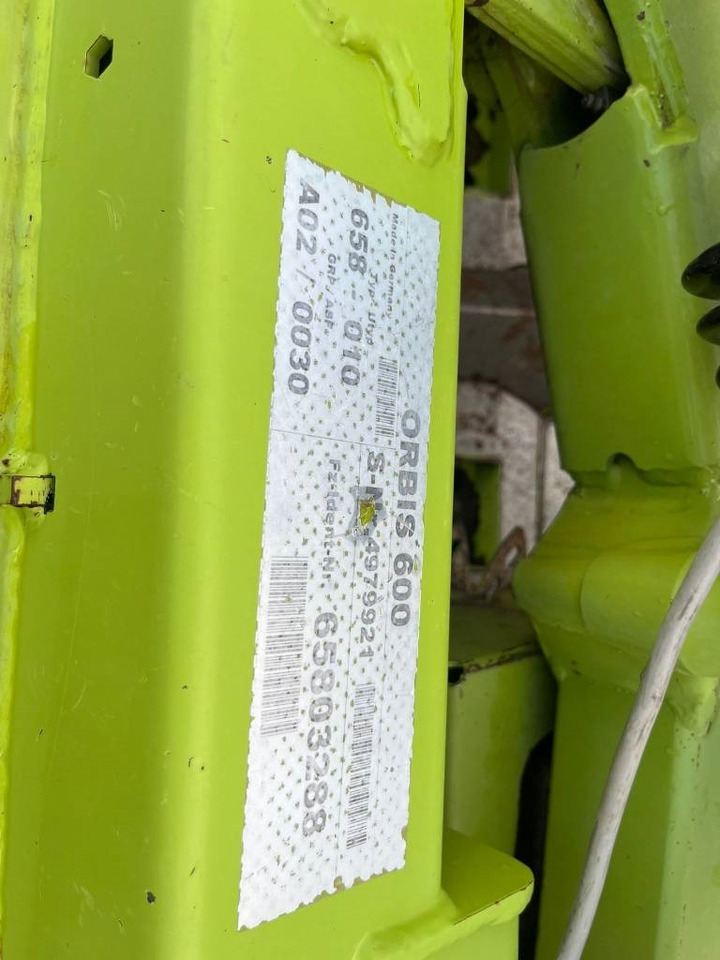 Claas Orbis 600 - Pašarų kombainas: foto 4 Claas Orbis 600 - Pašarų kombainas: foto 4