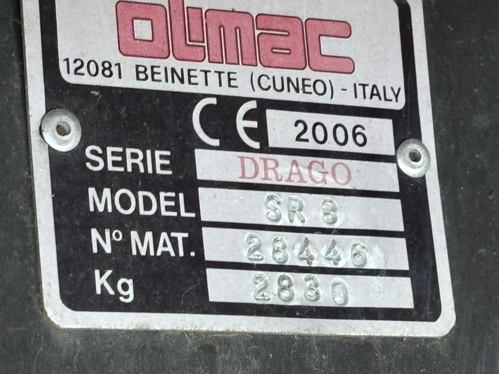 Olimac SR 8 - Įranga už kombainai: foto 3 Olimac SR 8 - Įranga už kombainai: foto 3