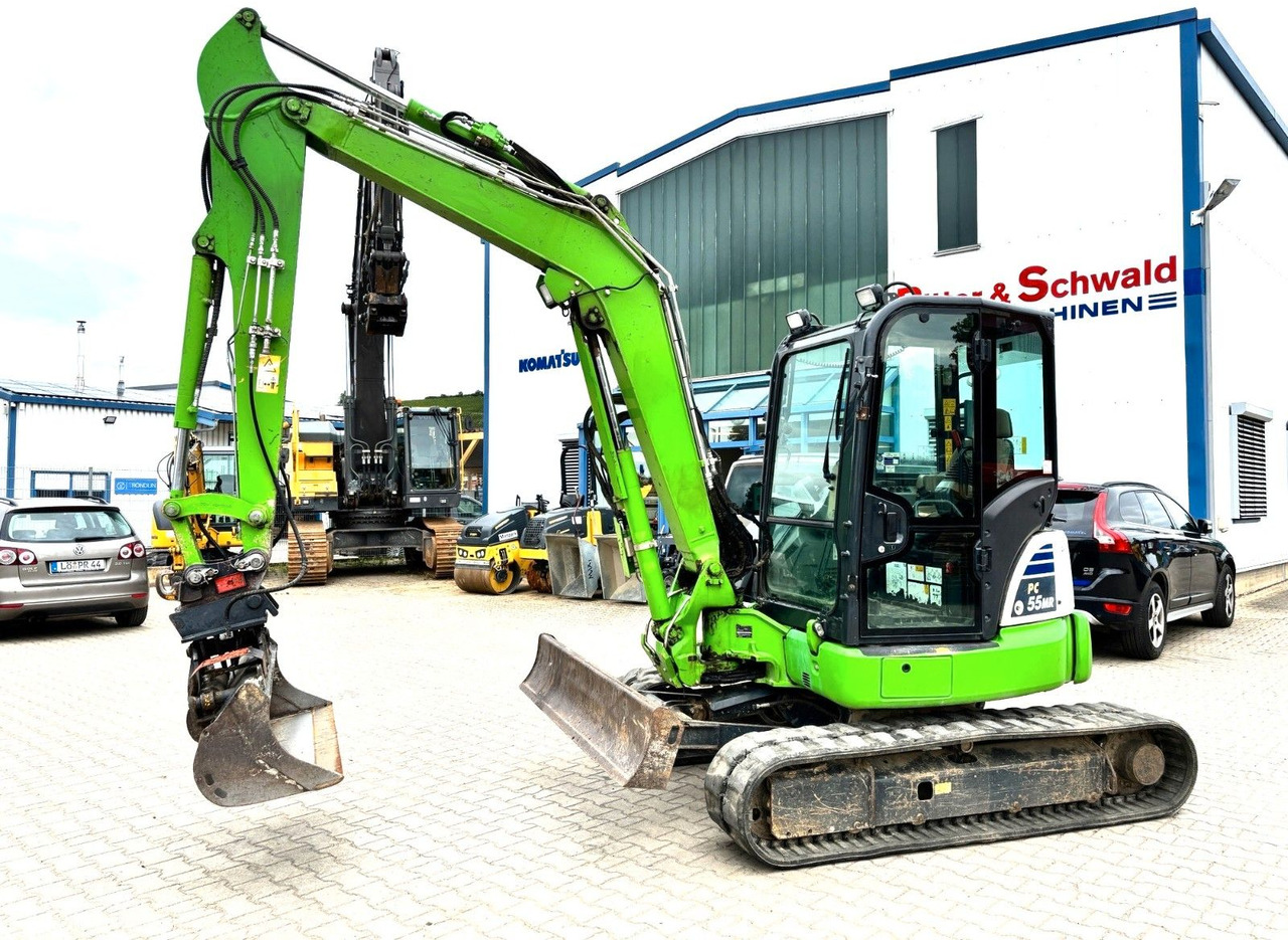 Komatsu PC55MR-5 - Mini ekskavatorius: foto 1 Komatsu PC55MR-5 - Mini ekskavatorius: foto 1