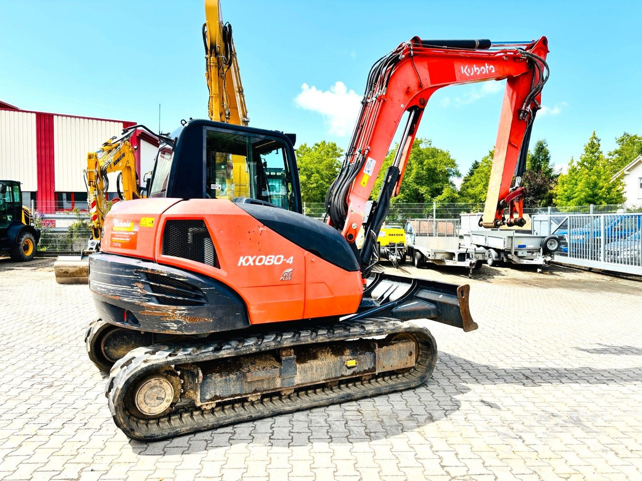 Kubota KX080-4 - Mini ekskavatorius: foto 2 Kubota KX080-4 - Mini ekskavatorius: foto 2