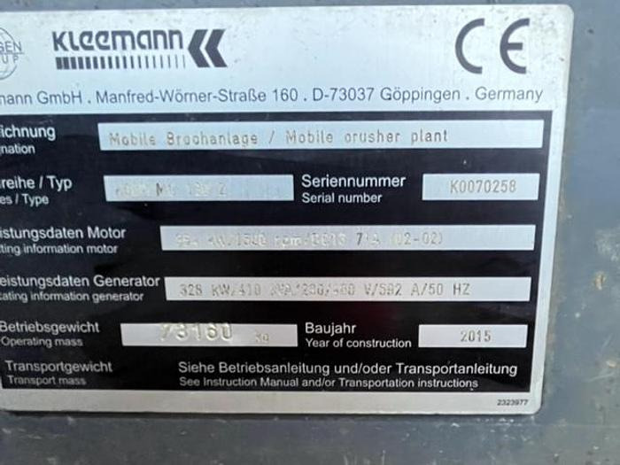 2015 Kleemann MC120z lizingą 2015 Kleemann MC120z: foto 11