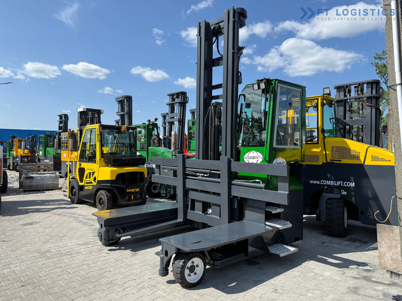 COMBILIFT C5000E / ELECTRIC / TRIPLEX 8300MM / FULL FREE LIFT / WIDE POSITIONER / FORK SIDESHIFT / BATTERY LIKE NEW - Šakinis krautuvas su privažiavimu iš keturių pusių: foto 1 COMBILIFT C5000E / ELECTRIC / TRIPLEX 8300MM / FULL FREE LIFT / WIDE POSITIONER / FORK SIDESHIFT / BATTERY LIKE NEW - Šakinis krautuvas su privažiavimu iš keturių pusių: foto 1