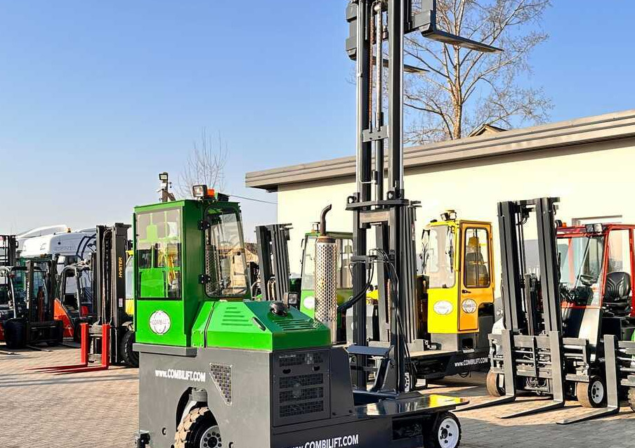 Šakinis krautuvas su privažiavimu iš keturių pusių Combilift C3000 / DUPLEX / 4100MM / LPG / FREE LIFT / LIKE NEW: foto 33