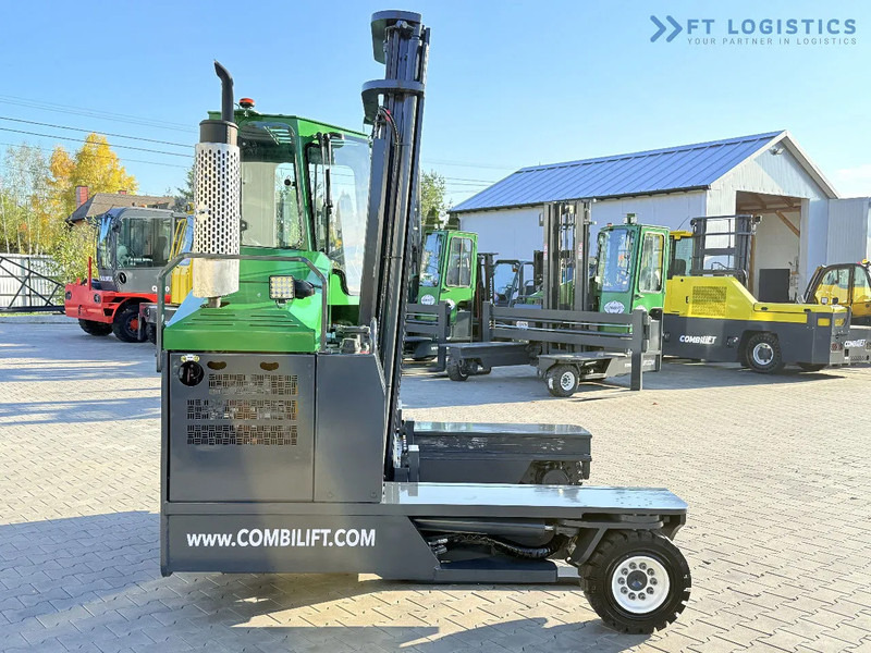 Combilift C4000 / DIESEL / DUPLEX 4100MM / FREE LIFT / SIDE SHIFT / FULL CABIN / EXCELLENT CONDITION / Wide range of four-way and side loa - Šakinis krautuvas su privažiavimu iš keturių pusių: foto 5 Combilift C4000 / DIESEL / DUPLEX 4100MM / FREE LIFT / SIDE SHIFT / FULL CABIN / EXCELLENT CONDITION / Wide range of four-way and side loa - Šakinis krautuvas su privažiavimu iš keturių pusių: foto 5