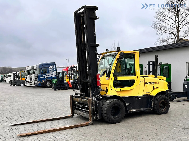 Hyster HYSTER H10.0 FT9 / FORKS 2200MM / FORK POSITIONER / SIDE SHIFT / UDT HYSTER H10.0 FT9 / FORKS 2200MM / FORK POSITIONER / SIDE SH - Dyzelinis krautuvas: foto 1 Hyster HYSTER H10.0 FT9 / FORKS 2200MM / FORK POSITIONER / SIDE SHIFT / UDT HYSTER H10.0 FT9 / FORKS 2200MM / FORK POSITIONER / SIDE SH - Dyzelinis krautuvas: foto 1