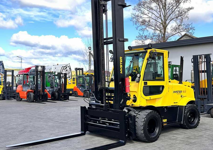 Hyster HYSTER H10.0 FT9 / FORKS 2200MM / POSITIONER / SIDE SHIFT / VALID UDT / 5500MM - Dyzelinis krautuvas: foto 3 Hyster HYSTER H10.0 FT9 / FORKS 2200MM / POSITIONER / SIDE SHIFT / VALID UDT / 5500MM - Dyzelinis krautuvas: foto 3