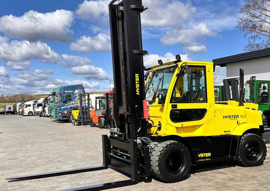 Hyster HYSTER H10.0 FT9 / FORKS 2200MM / POSITIONER / SIDE SHIFT / VALID UDT / 5500MM - Dyzelinis krautuvas: foto 1 Hyster HYSTER H10.0 FT9 / FORKS 2200MM / POSITIONER / SIDE SHIFT / VALID UDT / 5500MM - Dyzelinis krautuvas: foto 1