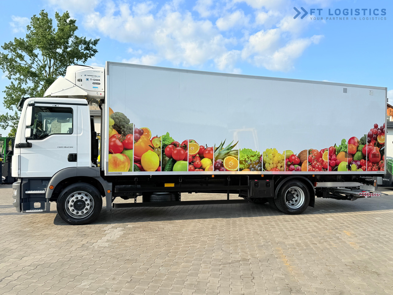 MAN TGM 18.290 / THERMOKING T-1200R / BI-TEMPERATURE / 19 PALLETS / 90% TYRES / EXCELLENT CONDITION / DHOLLANDIA TAIL LIFT / SIDE DOOR / PAYLOAD 8,220 KG - Refrižeratorius sunkvežimis: foto 3 MAN TGM 18.290 / THERMOKING T-1200R / BI-TEMPERATURE / 19 PALLETS / 90% TYRES / EXCELLENT CONDITION / DHOLLANDIA TAIL LIFT / SIDE DOOR / PAYLOAD 8,220 KG - Refrižeratorius sunkvežimis: foto 3
