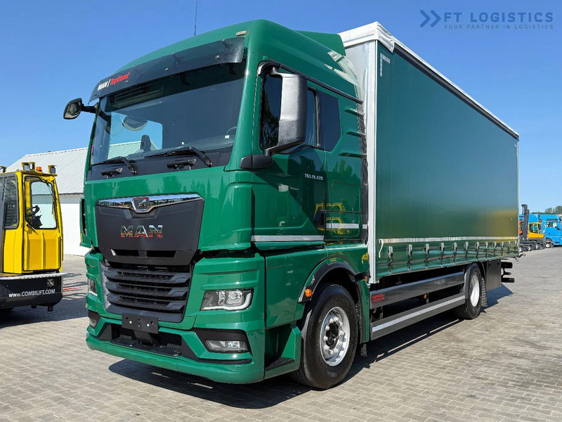 MAN TGX 18.470 TGX 18.470 / 19 PALLETS / NEW MODEL / RETARDER / PERFECT CONDITION - Tentinis sunkvežimis: foto 1 MAN TGX 18.470 TGX 18.470 / 19 PALLETS / NEW MODEL / RETARDER / PERFECT CONDITION - Tentinis sunkvežimis: foto 1