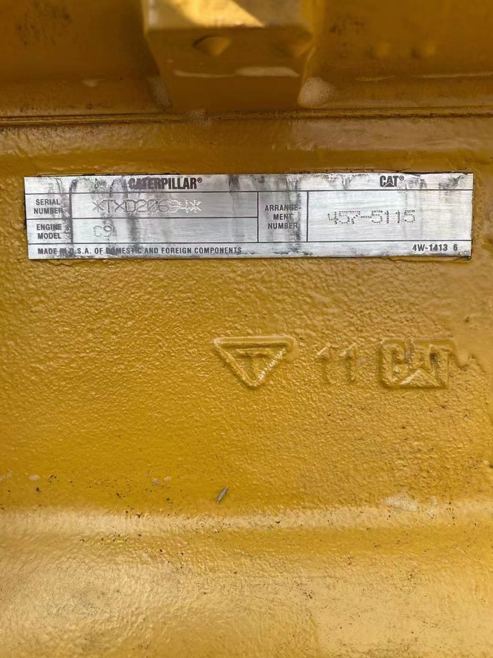 CATERPILLAR C9 - Variklis - Ekskavatorius: foto 4 CATERPILLAR C9 - Variklis - Ekskavatorius: foto 4