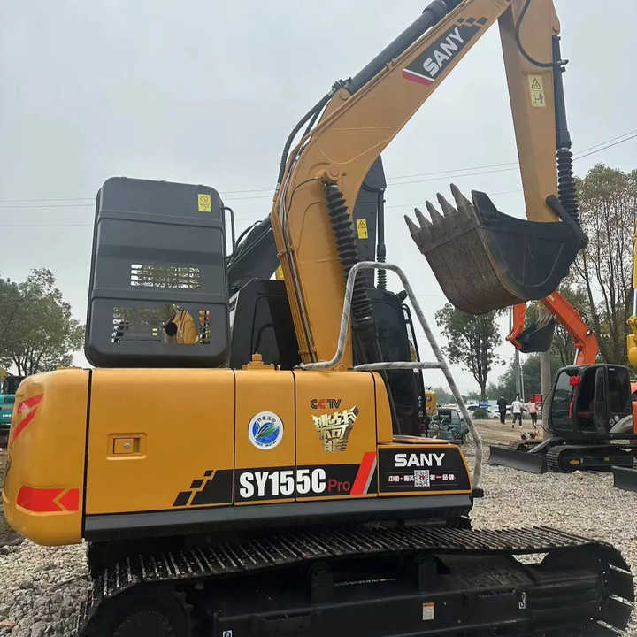China Brand Used Sany China Brand Used Sany Sy155c Mini Excavator 6ton Crawler Earth Digger Machine for Sale - Vikšrinis ekskavatorius: foto 1 China Brand Used Sany China Brand Used Sany Sy155c Mini Excavator 6ton Crawler Earth Digger Machine for Sale - Vikšrinis ekskavatorius: foto 1