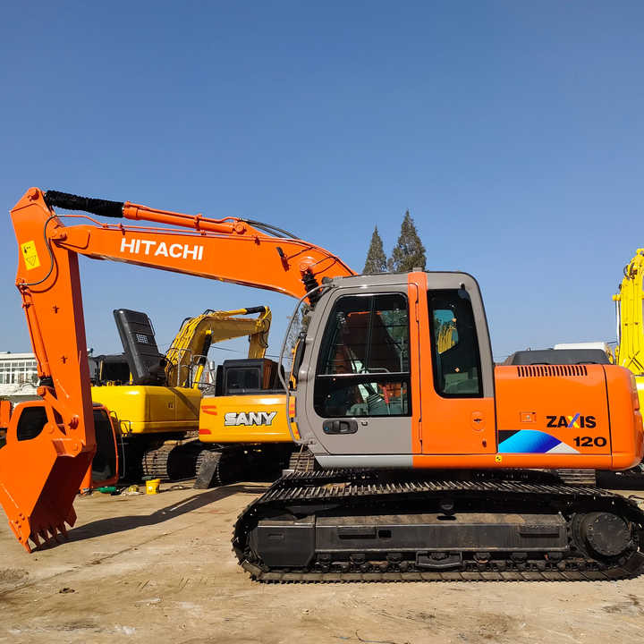 Japan Original Hitachi ZX120 Crawler Excavator Perfect for Various Projects Available Used Excavators for Sale - Vikšrinis ekskavatorius: foto 4 Japan Original Hitachi ZX120 Crawler Excavator Perfect for Various Projects Available Used Excavators for Sale - Vikšrinis ekskavatorius: foto 4
