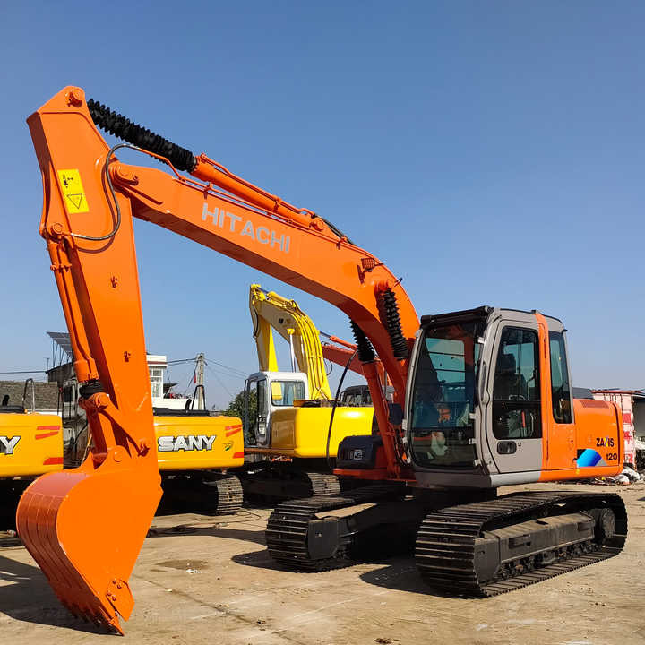 Japan Original Hitachi ZX120 Crawler Excavator Perfect for Various Projects Available Used Excavators for Sale - Vikšrinis ekskavatorius: foto 5 Japan Original Hitachi ZX120 Crawler Excavator Perfect for Various Projects Available Used Excavators for Sale - Vikšrinis ekskavatorius: foto 5