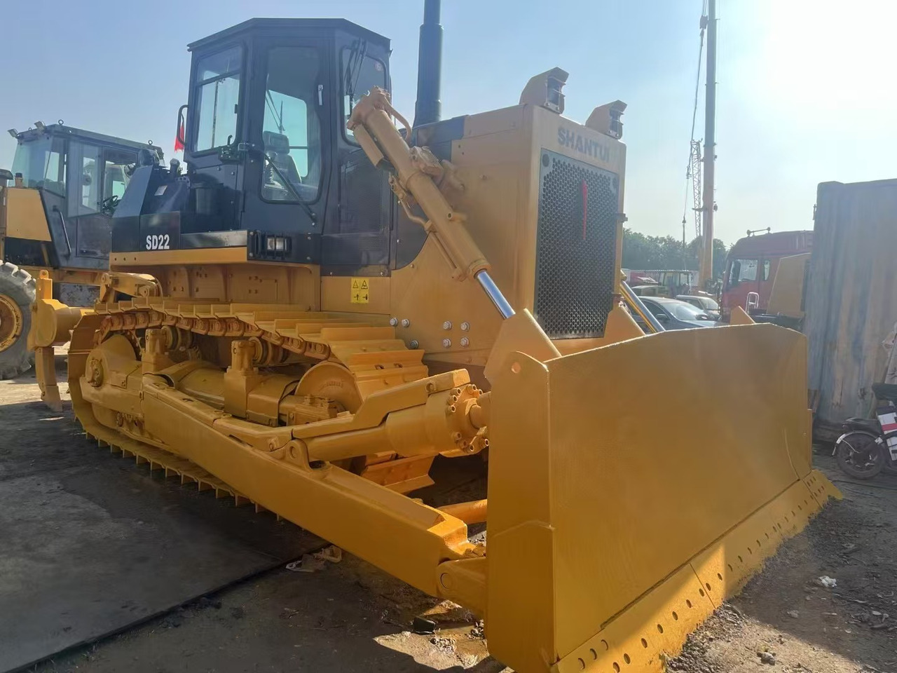 BULLDOZER Used China Made SD22 Construction Machinery Shantui SD22 Crawler Bulldozer SD22 Earthmoving Machine Used Bulldozer - Statybinė technika: foto 4 BULLDOZER Used China Made SD22 Construction Machinery Shantui SD22 Crawler Bulldozer SD22 Earthmoving Machine Used Bulldozer - Statybinė technika: foto 4