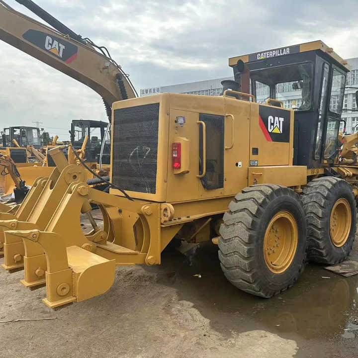 Used Caterpillar CAT 140k Land Road Motor Grader CAT140k Used Grader Cheap Price for Sale - Greideris: foto 1 Used Caterpillar CAT 140k Land Road Motor Grader CAT140k Used Grader Cheap Price for Sale - Greideris: foto 1