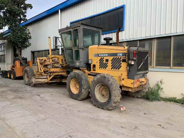 Used Heavy Construction Equipment Volvo 740 Grader Second Hand Grader Used Machine Hot Sale - Greideris: foto 2 Used Heavy Construction Equipment Volvo 740 Grader Second Hand Grader Used Machine Hot Sale - Greideris: foto 2